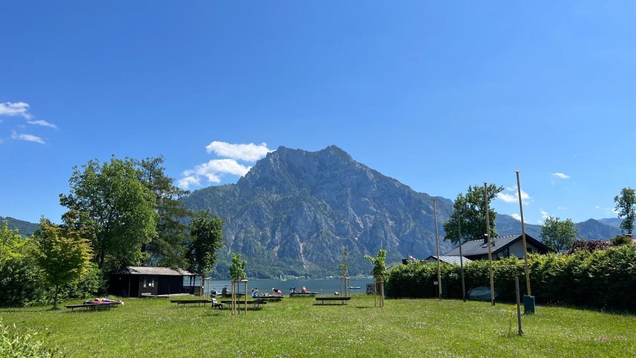 Ferienhaus Traunsteinblick Nachdemsee Exterior foto