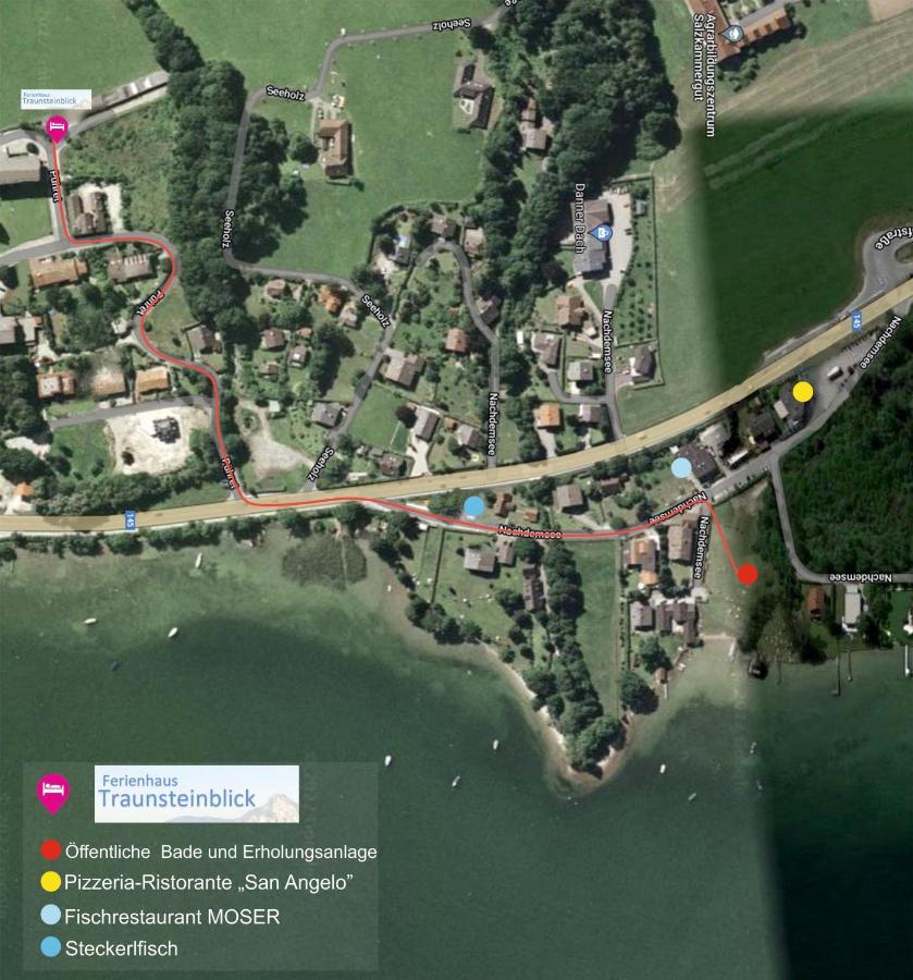 Ferienhaus Traunsteinblick Nachdemsee Exterior foto